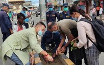 सरसफाई र वृक्षरोपणमा मेयर सरावगी सहभागी